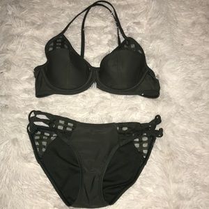 Gossip two piece bathing suit.